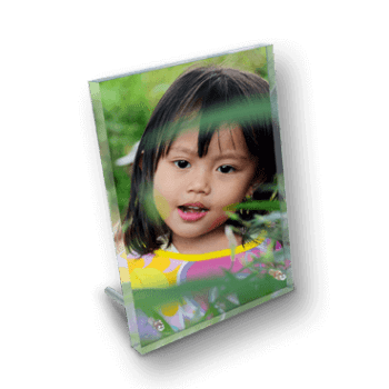 Fotoaufsteller - Fototafel aus Acryl